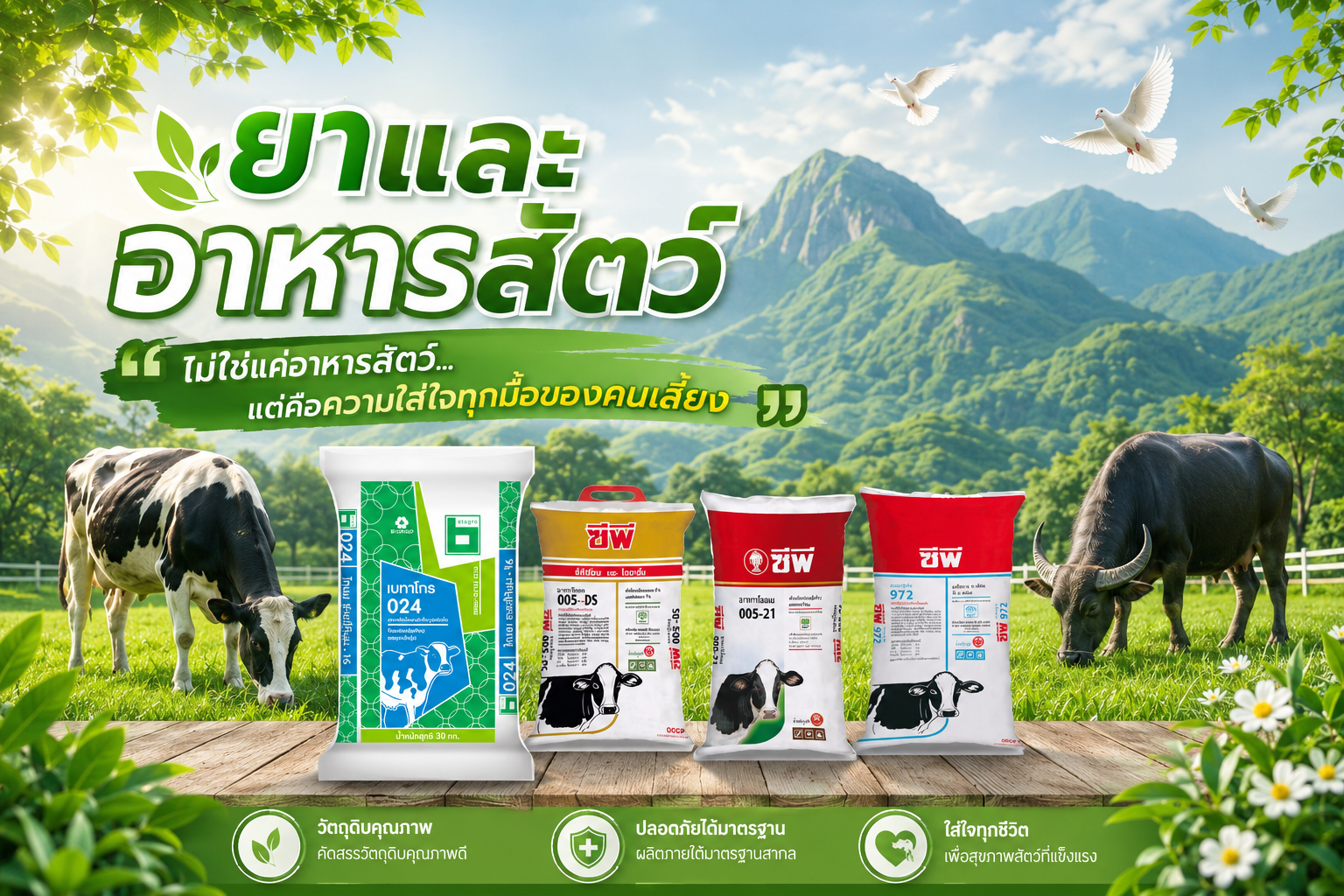 ยาและอาหารสัตว์